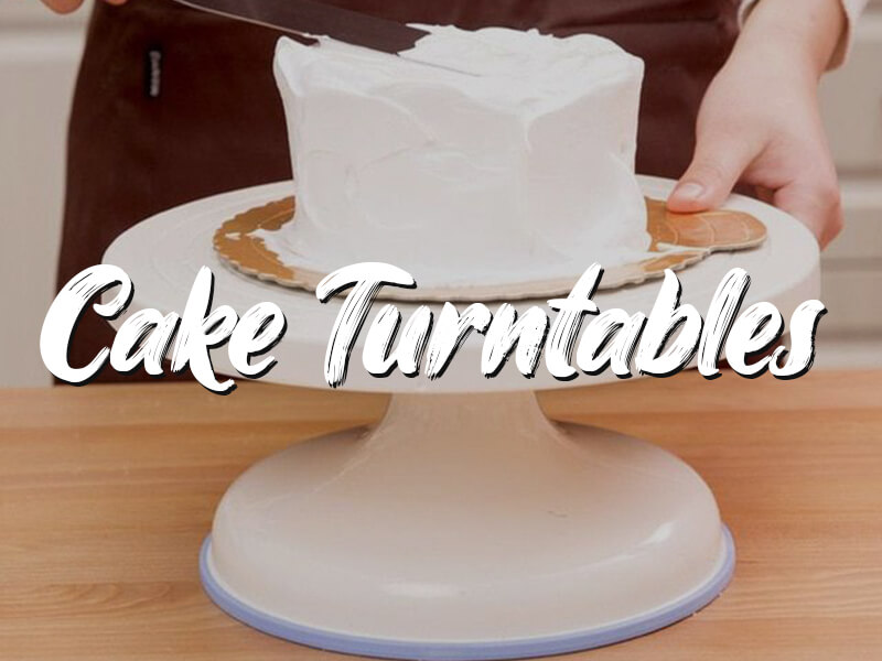 Tilt-N-Turn Ultra Cake Turntable - Cake Decorating Stand - Wilton