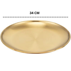 Gold Plated Stainless Steel Plate