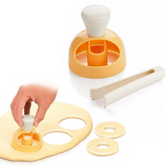 Donut Cutter with Tong