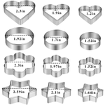 Cookie Cutter Steel 4 Shapes