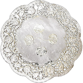 Doilies Baking Paper Mat Silver 14cm 5.5"