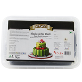 Black Fondant Sugar Paste 1Kg Pack