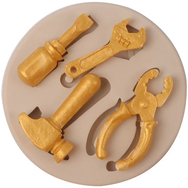 3D Hammer Pliers Wrench Silicone Mold