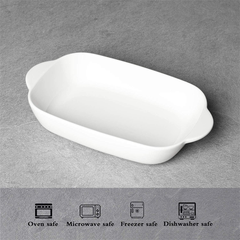 Porcelain Baking Dishes 2 Pcs