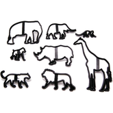 Safari Animals Cake Cutter Set