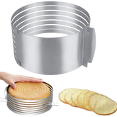 Cake Leveler Layer Slicer Ring (16-20cm)