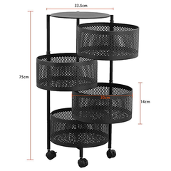 360 Degree Rotating Vegetable Basket