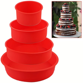 Silicone Round Cake Pan Set