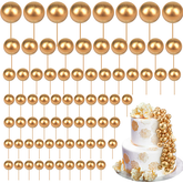 108Pcs Balls Cake Topper
