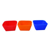 Silicone Square Muffin Baking Mold