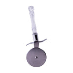 Acrylic Handle Pizza Cutter Steel