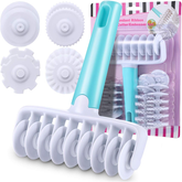 Fondant Ribbon Cutter 4 Wheel Roller