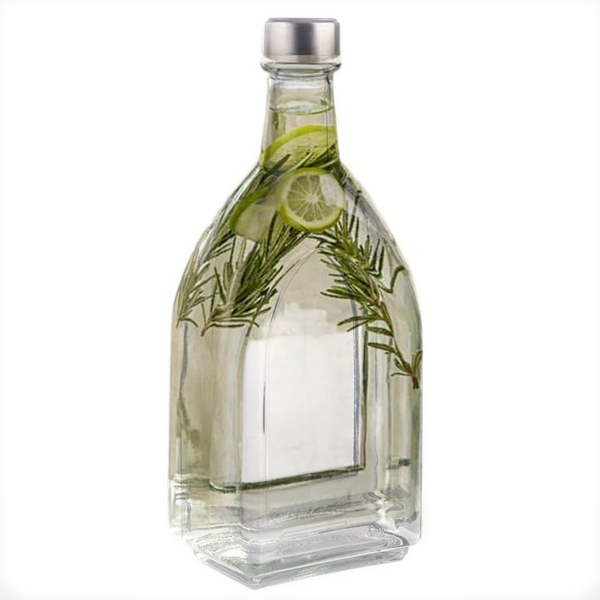 Limon Glass Bottle With Steel Lid 1 Ltr