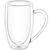 Wilmax Double Wall Thermo Glass Mug 250ml