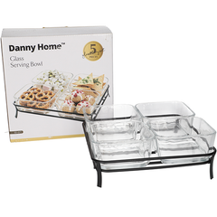 Danny Home Serving Glass Bowl Set