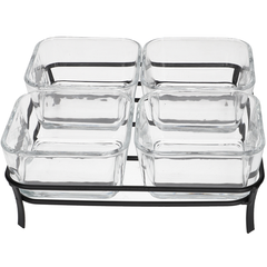 Danny Home Serving Glass Bowl Set