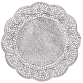Doilies Baking Paper Mat Silver 4" 10cm - bakeware bake house kitchenware bakers supplies baking