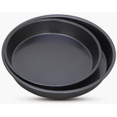 Pizza Pan Set 2Pcs - bakeware bake house kitchenware bakers supplies baking