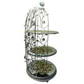 3 Tier Dessert Stand Silver