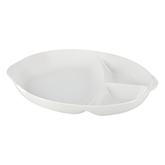 Brilliant Tri-Part Serving Plate Stylish Dinner Plate 11.25