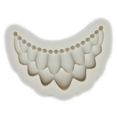 Silicone Fondant Mold Pearl Round Necklace - bakeware bake house kitchenware bakers supplies baking