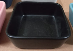 Porcelain Square Sauce Dipping Dishes 6 Pcs