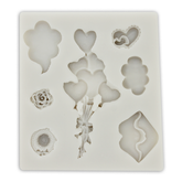 Silicone Fondant Mold Multi Shapes - bakeware bake house kitchenware bakers supplies baking