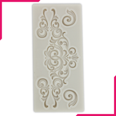 Silicone Fondant Mold Vintage Pattern - bakeware bake house kitchenware bakers supplies baking