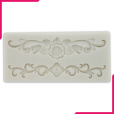 Silicone Fondant Mold Rose lace Border - bakeware bake house kitchenware bakers supplies baking