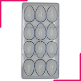 Easter Egg Acrylic Chocolate Mold - bakeware bake house kitchenware bakers supplies baking