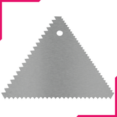 Triangle Cake Scraper - bakeware bake house kitchenware bakers supplies baking
