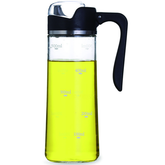 Brilliant Glassware Oil & Vinegar Bottle Black - 500 ml - bakeware bake house kitchenware bakers supplies baking