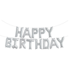 Happy Birthday Letter Foil Balloons - bakeware bake house kitchenware bakers supplies baking