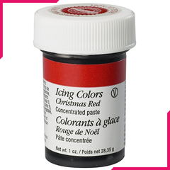 Wilton Christmas Red Icing Color - bakeware bake house kitchenware bakers supplies baking