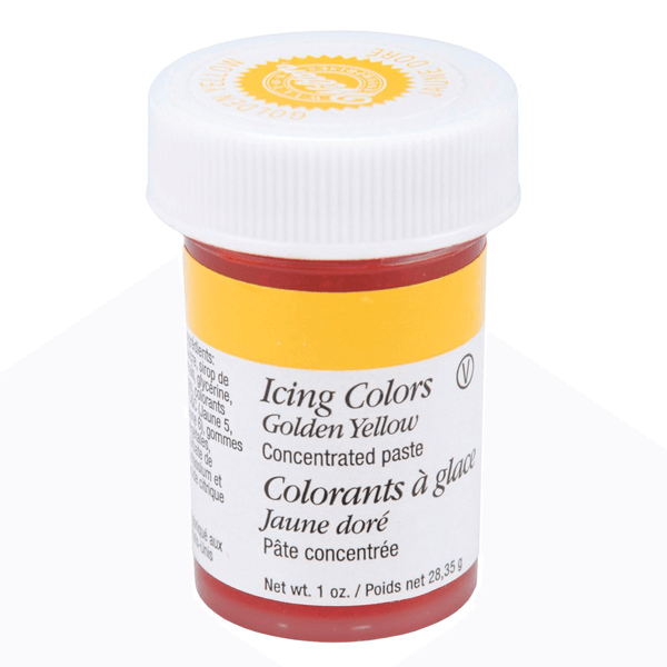 Wilton Golden Yellow Icing Color - bakeware bake house kitchenware bakers supplies baking