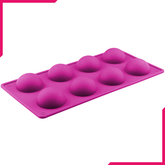 Silicone Mold Half Sphere 8 Cavity - bakeware bake house kitchenware bakers supplies baking