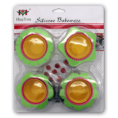 Silicone Flower Cupcake Molds - bakeware bake house kitchenware bakers supplies baking