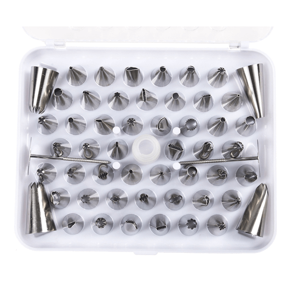 Nozzle/tip Set 55 Pcs - bakeware bake house kitchenware bakers supplies baking