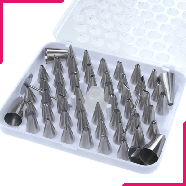 Nozzle/tip Set 55 Pcs - bakeware bake house kitchenware bakers supplies baking