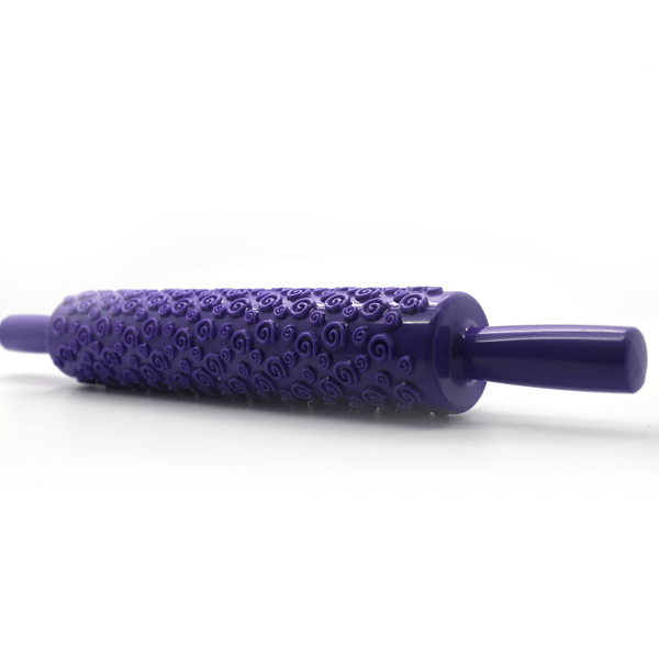 Fondant Rolling Pin Textured Swirls - bakeware bake house kitchenware bakers supplies baking