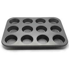 Muffin Tray 12 Muffins (Plain) - bakeware bake house kitchenware bakers supplies baking
