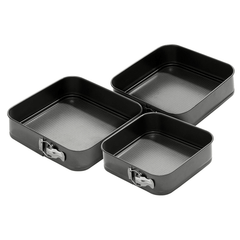 Cakepan Set Square 3 Pcs - bakeware bake house kitchenware bakers supplies baking