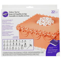 Wilton Deluxe Tip Set - 22pcs - bakeware bake house kitchenware bakers supplies baking