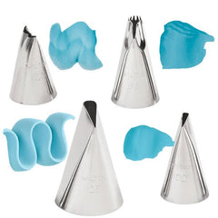 Wilton Ruffles Tip Set - 4pcs - bakeware bake house kitchenware bakers supplies baking