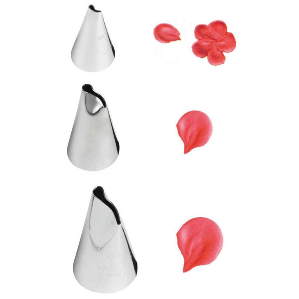 Wilton Left Hand-Petal Tips #59/97/116L St - bakeware bake house kitchenware bakers supplies baking