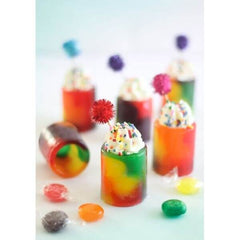 Wilton 8 Cavity Round Shot Glass Silicone Mold - bakeware bake house kitchenware bakers supplies baking