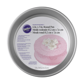 Wilton Decorator Preferred Round Pan 6" x 3" - bakeware bake house kitchenware bakers supplies baking