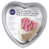 Wilton Heart Pan 6" - bakeware bake house kitchenware bakers supplies baking