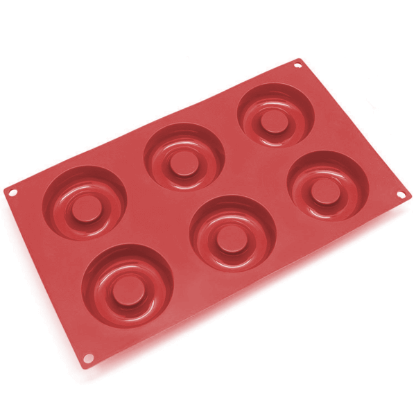 Silicone donut tray - large - bakeware bake house kitchenware bakers supplies baking