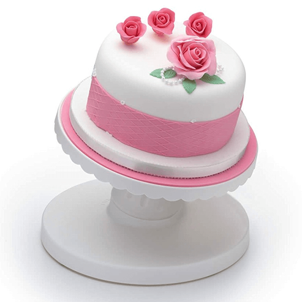 Decorating Turntable Tilt & rotate - bakeware bake house kitchenware bakers supplies baking